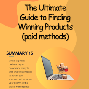 The Ultimate Guide to Finding Winning Products (paid methods)