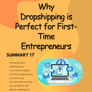 Why Dropshipping is Perfect for First-Time Entrepreneurs