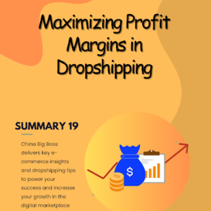 Maximizing Profit Margins in Dropshipping