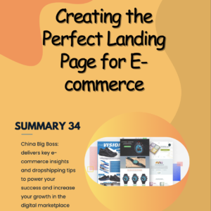 Creating the Perfect Landing Page for E-commerce