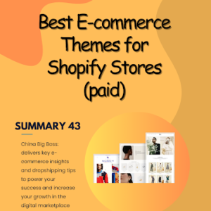 Best E-commerce Themes for Shopify Stores (paid)