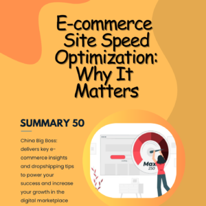 E-commerce Site Speed Optimization Why It Matters