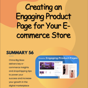 Creating an Engaging Product Page for Your E-commerce Store