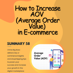 How to Increase AOV (Average Order Value) in E-commerce