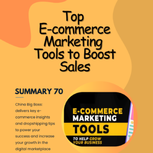 Top E-commerce Marketing Tools to Boost Sales