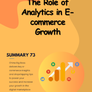 The Role of Analytics in E-commerce Growth