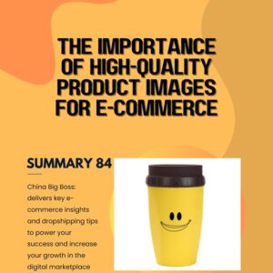The Importance of High-Quality Product Images for E-commerce